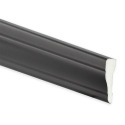 2-1/8-Inch X 9/16-Inch X 8-Foot Ebony Indoor Door And Window Moulding OG Casing