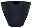 16-Inch Navy Beehive Planter With Saucer