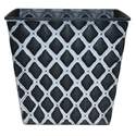 7-1/2-Inch Square Quilted Planter