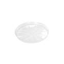 10-Inch Clear Plastic Saucer