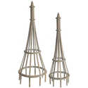 2-Piece Finial Plant Stand Set