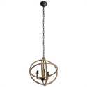 19 X 20-Inch Chandelier With Rope