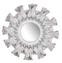 24-Inch Round Silver Mirror