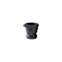 1-1/2-Inch Black Polypropylene A Quick Coupling