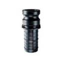 2-Inch Black Polypropylene E Quick Coupling