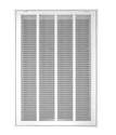 14 x 20-Inch White Return Air Filter Grille 