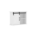 27 X 8 X 20-Inch White Finish Harper Series Wall Cabinet