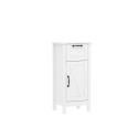 15 X 12 X 32-Inch White Finish Harper Series Floor Cabinet