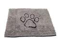 35-Inch X 26-Inch Large Grey Dirty Dog Doormat
