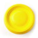 Yellow Flying Disc Dog Toy