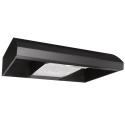 30 in. 270 CFM Black  Under Cabinet Range Hood