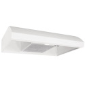 30 in. 270 CFM White  Under Cabinet Range Hood