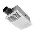 Ceiling Mounted Exhaust Fan 80 Cfm 1.5 Sone With Heat/Light LED