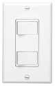 2 Function White Wall Control Switch 