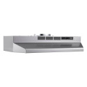 36-Inch Broan Convertible Under-Cabinet Range Hood 230 Max Blower Cfm Stainless Finish