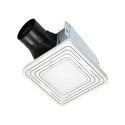 Bath Fan with Light — 80 CFM, 2.0 Sones, White, 12.7W LED, 4 in. Duct