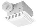 50 Cfm White Plastic Economy Ventilation Fan With Light