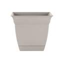 8-Inch Eclipse Square Planter In Cottage Stone