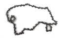 14-Inch 3/8-Inch H38-52 Mini Pitch .043-Gauge Chain