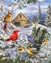 1000-Piece Frosty Morning Song Jigsaw Puzzle