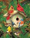 1000-Piece Feathered Retreat Jigsaw Puzzle