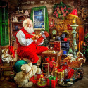 Santa's Shop 500-Piece Jigsaw Puzzle