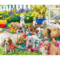 Playful Pups On Parade 1000-Piece Jigsaw Puzzle