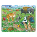 American Prairie 53 Piece Children's Educational Jigsaw Puzzle