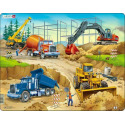 Construction Children's Educational 30-Piece Jigsaw Puzzle