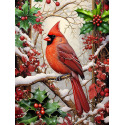 500-Piece Cardinal Carols Jigsaw Puzzle
