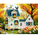 Hen House Hideaway 500-Piece Jigsaw Puzzle For Adults