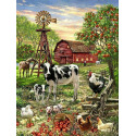 Barnyard Animals 100-Piece Puzzle