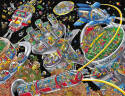 Space Town, Jigsaw Puzzle, 500-Piece
