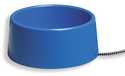 5-Quart Blue Plastic Heated Pet Bowl