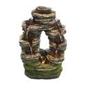 14-Inch Oval Shaped Rock Fountain