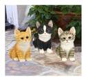 7" Polyresin Kitty Statue, Per Each