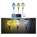 Solar Hot Balloon Garden Stake With LED, Assorted Styles