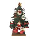 6-Inch Wood Christmas Ornaments, Assorted, Per Each