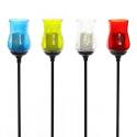 33-Inch Solar Candle Stake With LED Lights, Assorted, Per Each