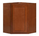 24 x 30 x 12-Inch Glenwood Dark Chocolate Angle Wall Cabinet