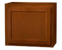 24 x 21 x 12-Inch Glenwood Dark Chocolate Wall Cabinet