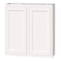 30 x 30 x 12-Inch Dwhite Painted White Wall Cabinet