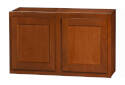 30 x 18 x 12-Inch Glenwood Dark Chocolate Wall Cabinet