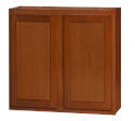 33 x 30 x 12-Inch Glenwood Dark Chocolate Wall Cabinet