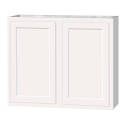 36 x 30 x 12-Inch Dwhite Painted White Wall Cabinet