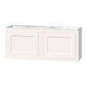 36 x 15 x 12-Inch Dwhite Painted White Wall Cabinet