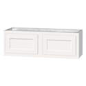 36 x 12 x 12-Inch Dwhite Painted White Wall Cabinet