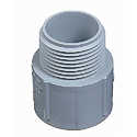 1/2-Inch Gray Schedule 40 & 80 Male Terminal Adapter