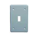 Gray Switch Receptacle Box Cover