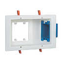 White Flat Panel Box With Outlet Box